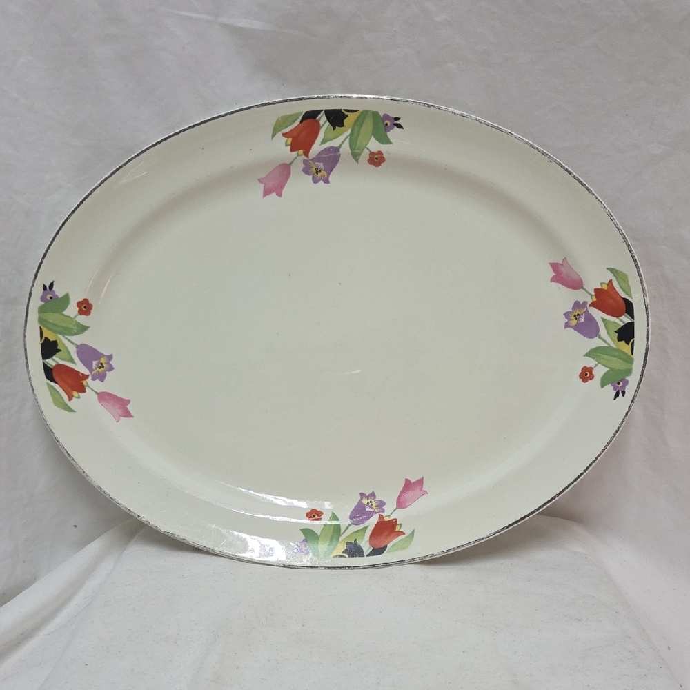 Hall China 'Crocus' Platter